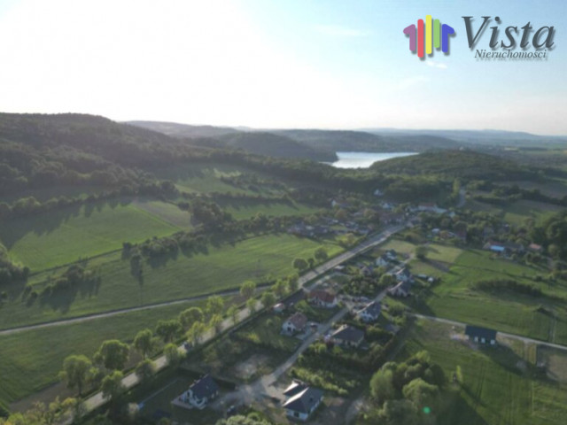 Działka budowlana 1851 m², media, blisko Wałbrzych